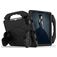 Mobigear Thumbs Up Coque iPad Pro 11 Pouces (2022) Coque de tablette pour enfants avec Poignée Enfants en EVA - Noir