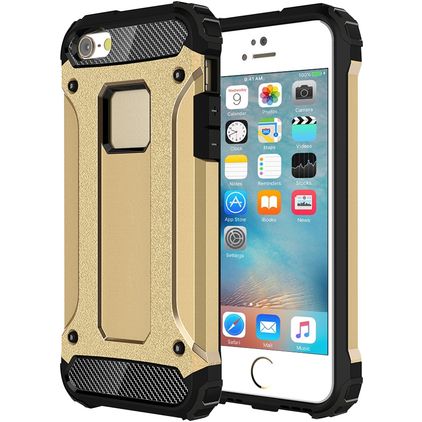 Mobigear Outdoor Coque iPhone 5 Coque arrière Rigide Anti-Chocs - Or