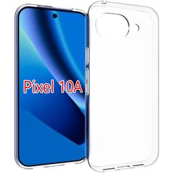Mobigear basics Coque Transparente Google Pixel 10a Coque arrière en TPU Souple - Transparent