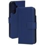 Mobiparts Housse Samsung Galaxy A56 Etui en Cuir Véritable Porte-Monnaie - Bleu