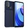 Mobigear Groove Coque Motorola Moto E20 Coque arrière en TPU Souple - Bleu