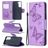 Mobigear Butterfly Housse Samsung Galaxy S20 FE Etui Porte-Monnaie - Violet