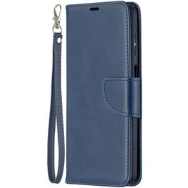 Mobigear Excellent Housse Samsung Galaxy A12 Etui Porte-Monnaie - Bleu