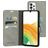 Mobiparts Classic Wallet Housse Samsung Galaxy A33 Etui Porte-Monnaie - Granite Grey