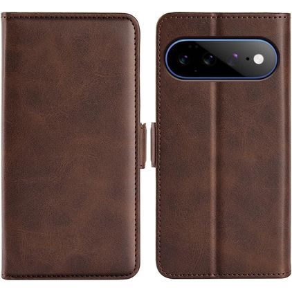 Mobigear Slim Magnet Housse Google Pixel 11 Pro XL Etui Porte-Monnaie - Marron