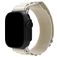 Mobilize Alpine Bracelet Nylon Apple Watch Fermeture boucle ardillon - 49/46/45/44 mm - Lumière stellaire