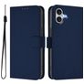 Mobigear Urban Wallet Housse iPhone 16 Plus Etui Porte-Monnaie - Bleu Marin