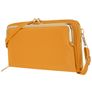 Antonio Fonzo Crossbody Clutch Snap Sac Téléphone - Large - Jaune