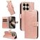 Mobigear Butterfly Xiaomi 15T Pro Étui Portefeuille - Rose doré