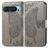Mobigear Butterfly Housse Google Pixel 9 Etui Porte-Monnaie - Gris