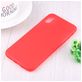 Mobigear Colors Coque iPhone XS Coque arrière en TPU Souple - Rouge