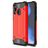 Mobigear Outdoor Samsung Galaxy A40 Plastique rigide Coque arrière Antichoc - Rouge