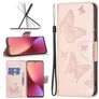 Mobigear Butterfly Housse Xiaomi 12X Etui Porte-Monnaie - Rose doré