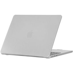 Mobigear Metallic MacBook Air 15 Pouces (2023-2025) Coque - Argent - Model A2941 / A3114 / A3241