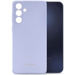 Mobilize Rubber Gelly Coque Samsung Galaxy A15 Coque arrière en TPU Souple - Pastel Purple