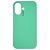 Nudient Base Coque iPhone 16 Plus Coque arrière en Silicone - Mint Green