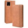 Mobigear Sensation Housse Google Pixel 4 Etui Porte-Monnaie - Cognac