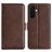 Mobigear Slim Magnet Samsung Galaxy A37 Étui Portefeuille - Marron