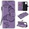 Mobigear Butterfly Housse Realme 8 Etui Porte-Monnaie - Violet