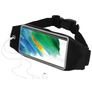Mobiparts Comfort Fit Belt Brassard Téléphone Samsung Galaxy S21 FE Ceinture Coque de Sport en Neoprène - Noir