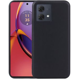 Mobigear Basics Coque Motorola Moto G85 Coque arrière en TPU Souple - Noir