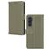 Mobilize Premium Gelly Wallet Housse Samsung Galaxy A25 Etui Porte-Monnaie - Vert