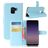Mobigear Classic Housse Samsung Galaxy A8 (2018) Etui Porte-Monnaie - Bleu