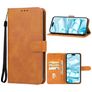 Mobigear Wallet Housse iPhone 16 Etui Porte-Monnaie - Marron