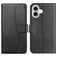 Mobigear S Line Housse iPhone 17 Etui Porte-Monnaie - Noir