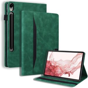 Mobigear Folio Coque Samsung Galaxy Tab S10 Ultra Etui - Vert