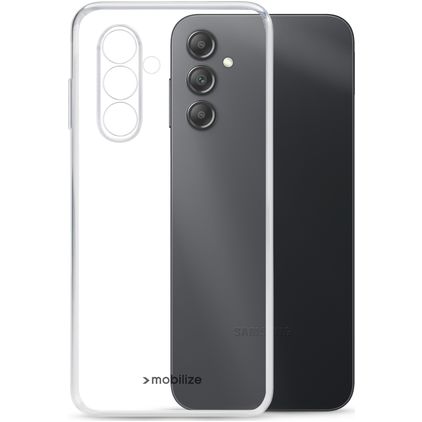 Mobilize Gelly Coque Transparente Samsung Galaxy A15 Coque arrière en TPU Souple - Transparent