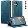 CaseMe 013 Housse iPhone 17 Etui Porte-Monnaie - Bleu