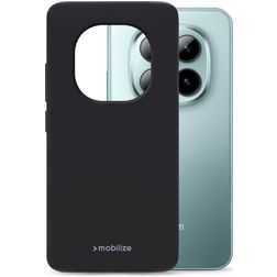 Mobilize Rubber Gelly Coque Xiaomi Redmi Note 15 Pro Coque arrière en TPU Souple - Noir