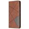 Mobigear Rhombus Slim Housse Nokia 2.2 Etui - Marron