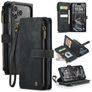 CaseMe C30 Housse iPhone 17 Pro Max Etui Porte-Monnaie - Noir