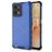 Mobigear Honeycomb Realme C31 Plastique rigide Coque arrière Antichoc - Bleu