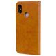 Mobigear Wallet Housse Xiaomi Mi 8 Etui Porte-Monnaie - Cognac