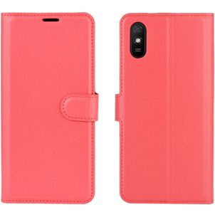 Mobigear Classic Housse Xiaomi Redmi 9A Etui Porte-Monnaie - Rouge