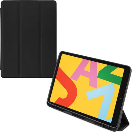 Mobilize Solid Folio Coque iPad 7 (2019) Etui - Noir