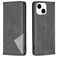 Mobigear Rhombus Slim Housse iPhone 15 Etui - Noir