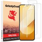 GrizzlyCoat Samsung Galaxy Z Flip 5 Hydrogel TPU Protection d'écran - Compatible Coque - Noir