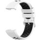Mobigear Sport Plus Buckle Bracelet Silicone Fitbit Charge 4 Fermeture boucle ardillon - Blanc / Bleu