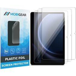 Mobigear Samsung Galaxy Tab S9 FE Protection d'écran Film - Compatible Coque (Lot de 3)