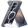 Mobiparts Hardcover Transparent Samsung Galaxy S26 Ultra MagSafe Plastique rigide Coque arrière avec béquille - Transparent