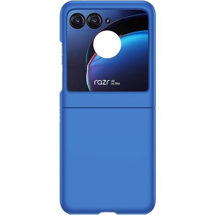 Mobigear Colors Coque Motorola Razr 40 Ultra Coque arrière Rigide - Dark Blue