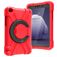 Mobigear RingGuard Coque Samsung Galaxy Tab A 8.0 (2019) Coque de tablette pour enfants avec Poignée Enfants en EVA - Rouge