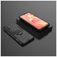 Mobigear Armor Ring Coque OPPO A91 Coque arrière Rigide Anti-Chocs avec Anneau-Support - Noir