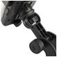 Mobigear Push Lock Support Voiture Ventouse Pince Universel - Noir