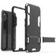 Mobigear Armor Stand Coque iPhone XS Max Coque arrière Rigide Anti-Chocs avec Support Amovible - Or