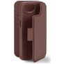 Decoded Detachable Wallet Housse iPhone 17e MagSafe Etui avec Coque Détachable en Cuir Véritable Porte-Monnaie - Chocolate Brown